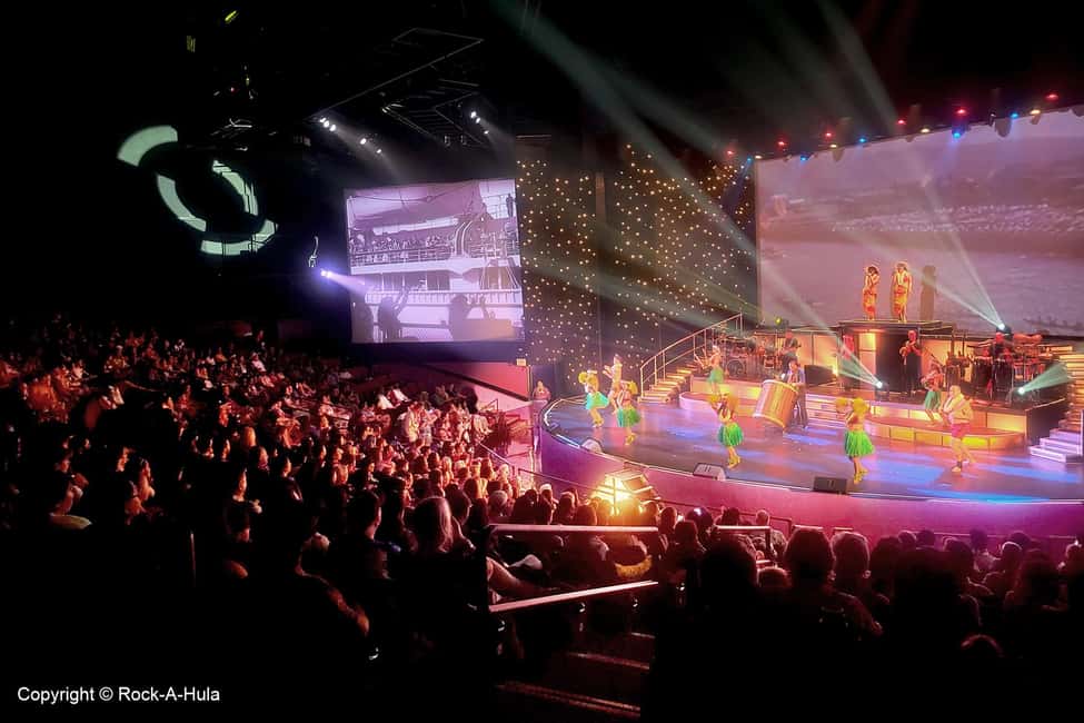 Waikiki: Luau and Buffet w/ optional Rock-A-Hula Show - Optional Rock-a-Hula: Fire-Knife, Rock N’ Roll, and Premier Seats