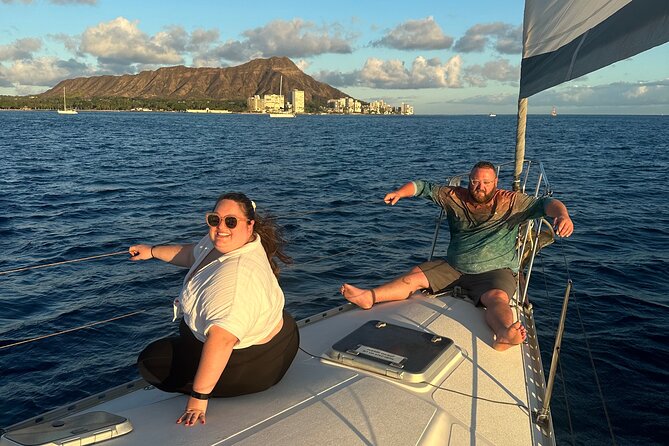 Waikiki private Day Tour and Sunset sail for couples - What you might see: dolphins, turtles, whales, and the sea’s mood