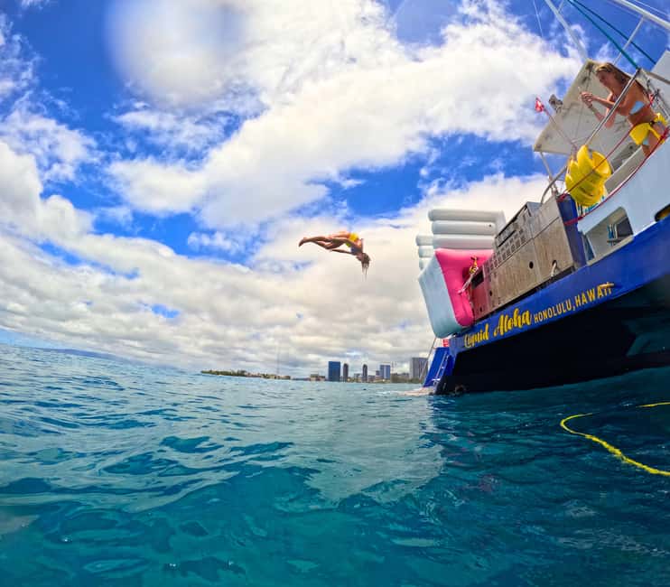 Waikiki: Snorkeling & Ocean Playground Experience - A 55-Foot Waikiki Catamaran That Feels Built for Real Comfort