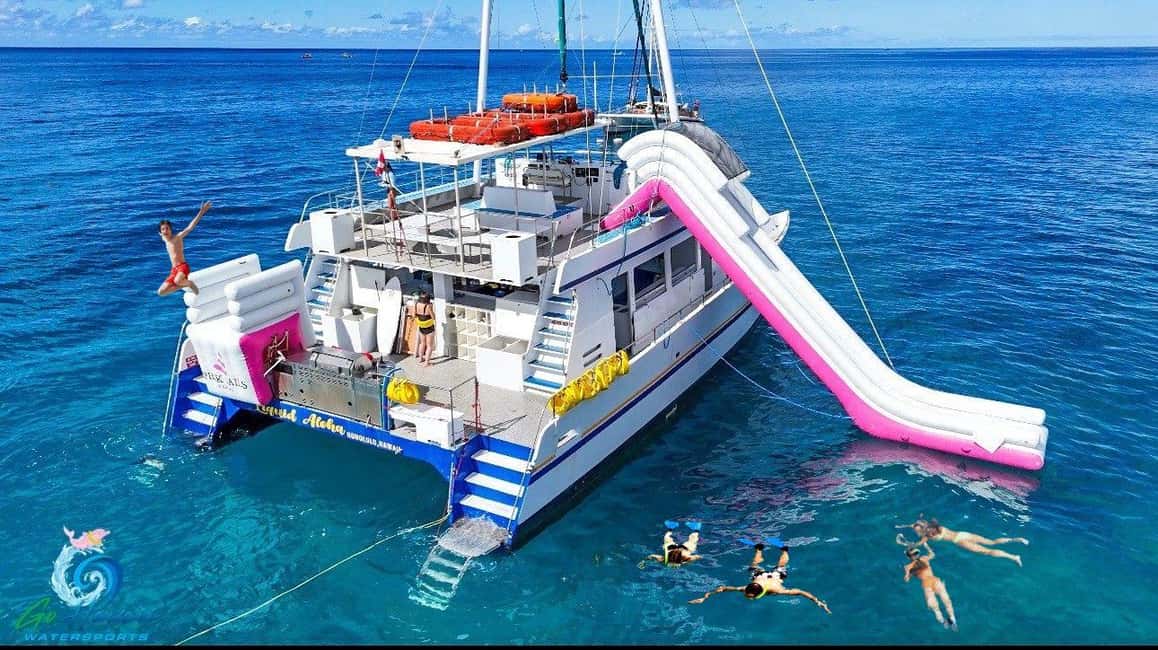 Waikiki: Snorkeling & Ocean Playground Experience - Your Ocean Playground: Slide, Jumping Platform, and Float Time