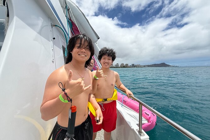 Waikiki Snorkeling & Ocean Waterpark Adventure from Oahu - Your On-Water Menu: Slide, Jumping Platform, and the Ocean Mat