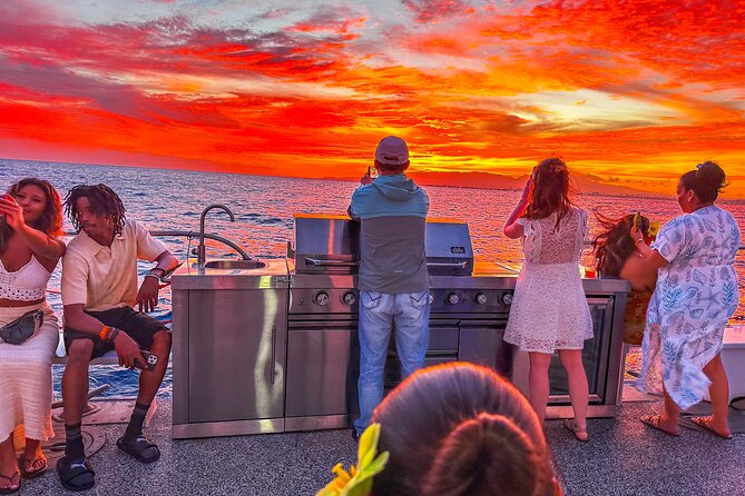Waikiki Sunset Cruise from Oahu - Catamaran Comfort: Upper Deck vs Shaded Lower Cabin