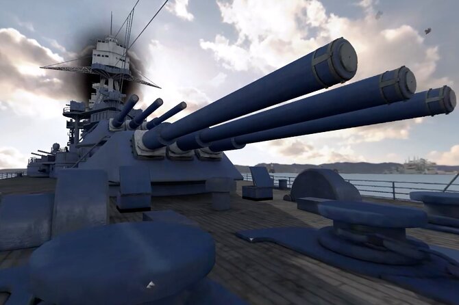 Walk The Deck of The USS Arizona Virtual Reality Experience - What you see on the USS Arizona deck before December 7, 1941