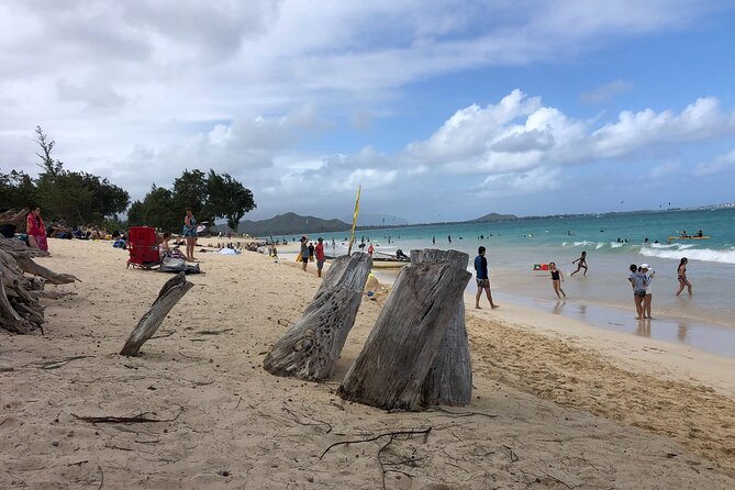 Waterfall Hike , Sightseeing & East Side Beach Day - East Side Beach Time: Restrooms, Relaxing Stops, and Chair-Friendly Vibes