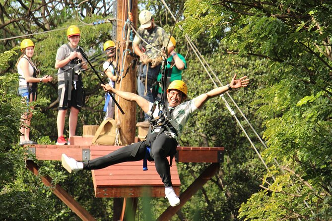 Zip & Dip: Zipline and Wet 'n' Wild Waterpark Combo - How the Zip & Dip morning runs from Waikiki